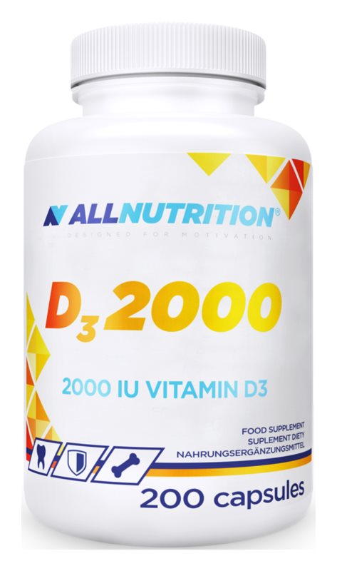 ALLNUTRITION D3 2000, 200 capsules