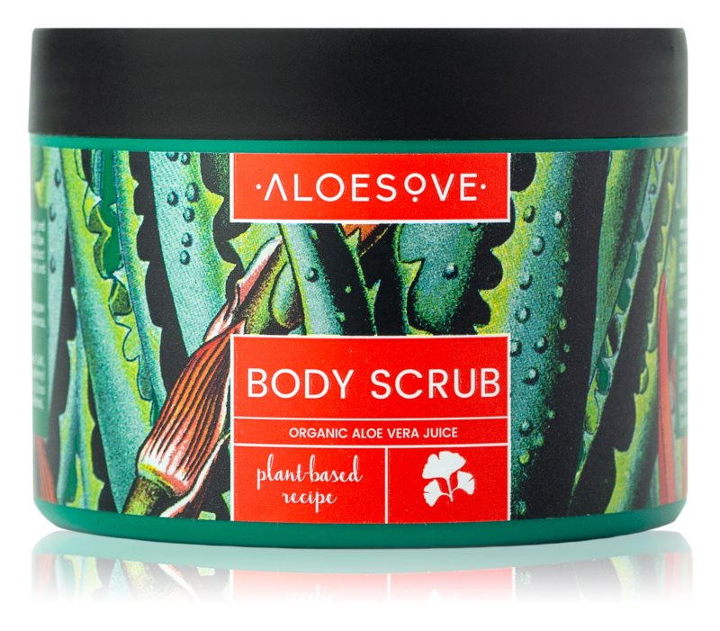 Aloesove Body Scrub Organic Aloe Vera Juice 250 ml