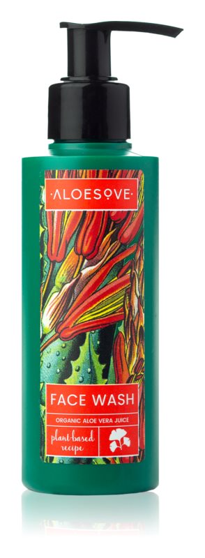 Aloesove Face Wash Organic Aloe Vera Juice 150 ml