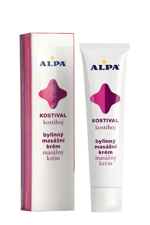 Alpa massage cream with comfrey 40 ml releases stressed muscles and joints - mydrxm.com