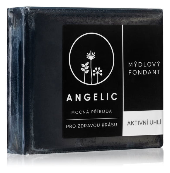 Angelic Active Charcoal activated carbon detox soap 105 g