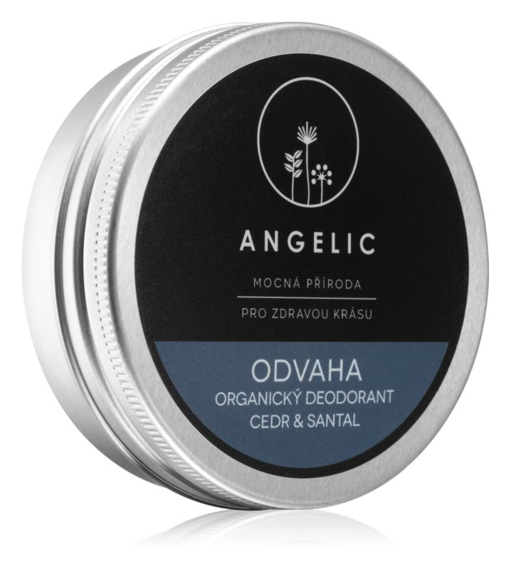 Angelic Organic Cream deodorant Courage Cedar & Santal 50 ml