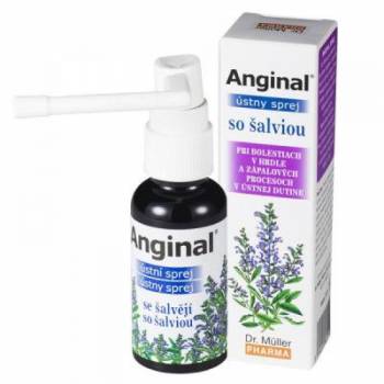 Anginal oral spray with sage 30 ml - mydrxm.com