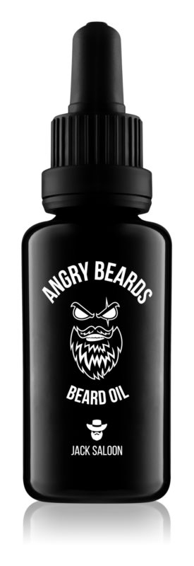 Angry Beards Jack Saloon beard oil 30 ml