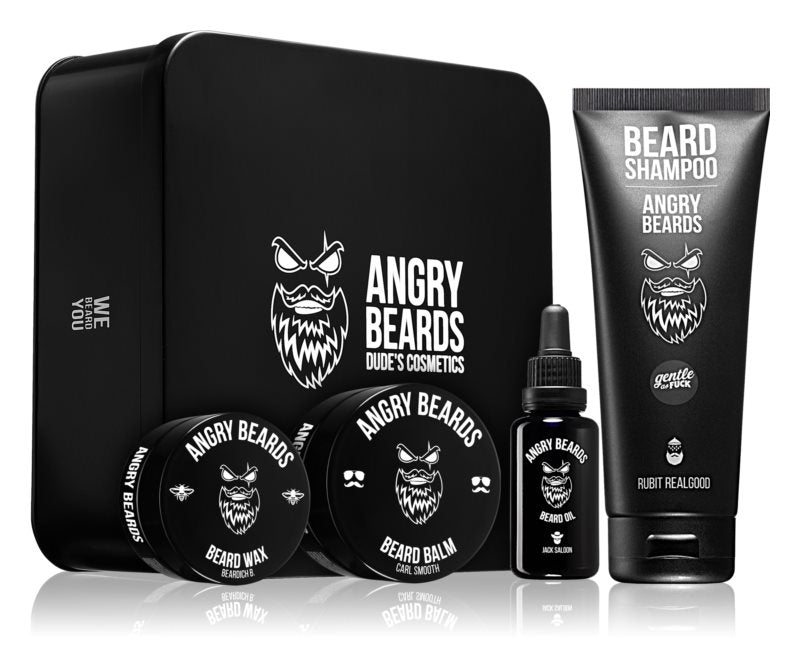 Angry Beards Saloon beard care set