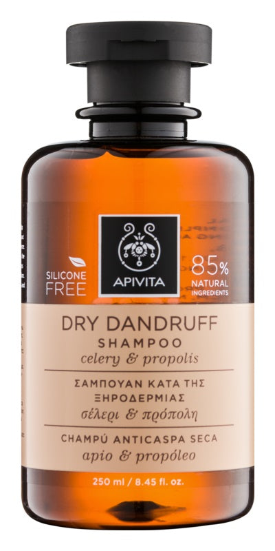 Apivita Dry Dandroof Celery & Propolis shampoo 250ml