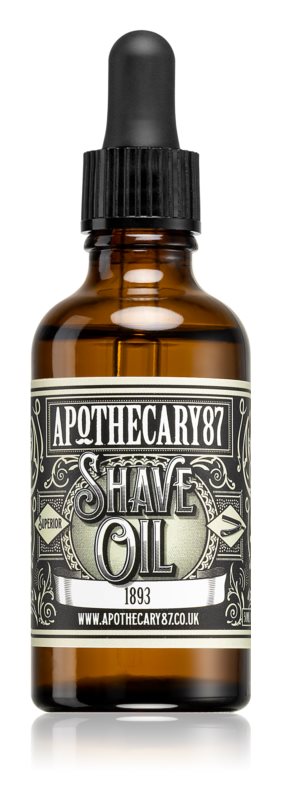 Apothecary 87 - 1893 shave oil 50ml