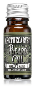 Apothecary 87 Vanilla & Mango beard care oil 10ml
