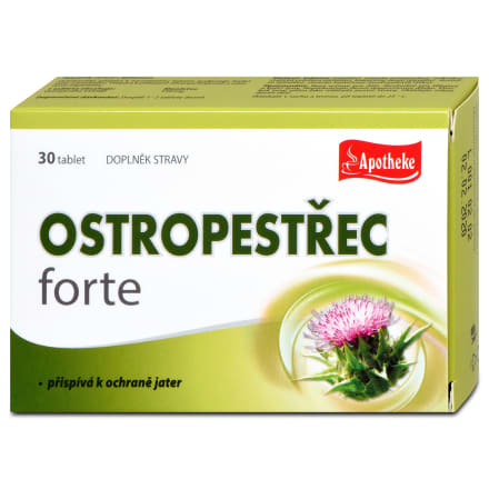 Apotheke Milk thistle forte, 30 tablets