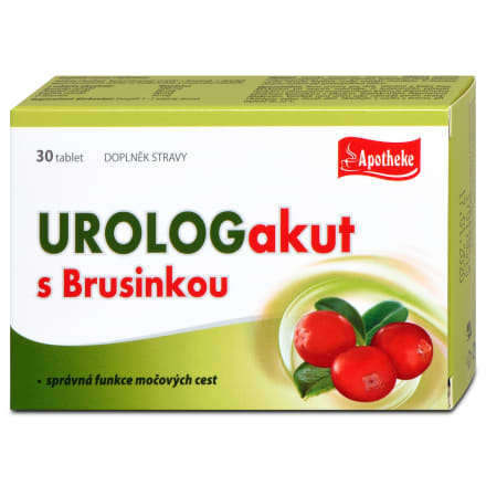 Apotheke UROLOGakut with cranberry, 30 tablets