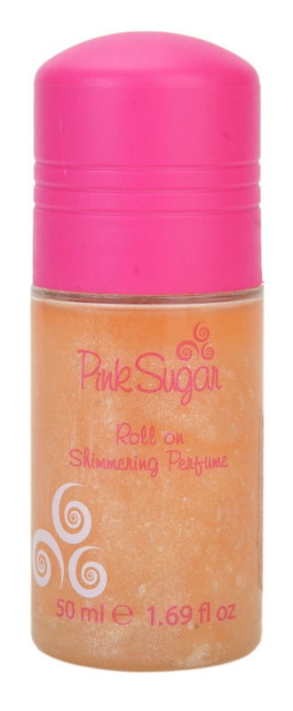 Aquolina Pink Sugar roll-on deodorant with glitter 50ml