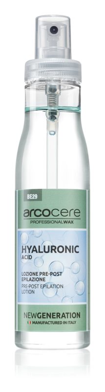 Arcocere Wax Hyaluronic Acid pre-post epilation lotion 150ml