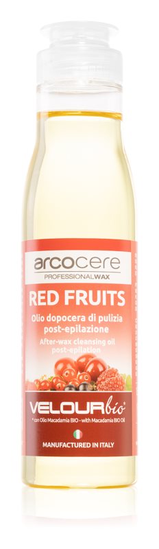 Arcocere Professional Wax Red Fruits soothing cleansing oil after epilation 150ml