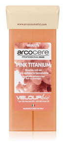 Arcocere Professional Wax Pink Titanium epilation wax roll-on 100ml