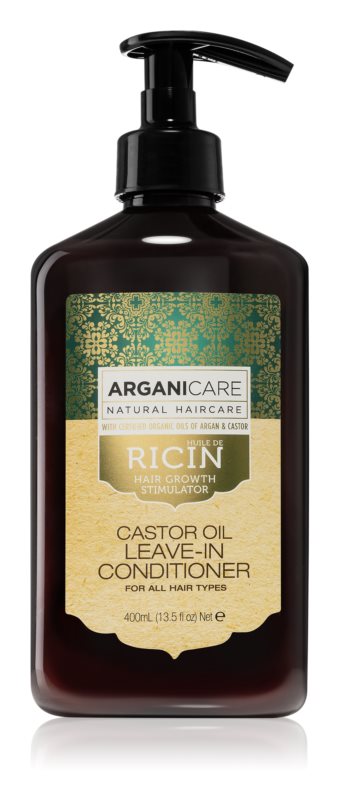 Arganicare Ricin Castor Oil Leave-in conditioner 400 ml