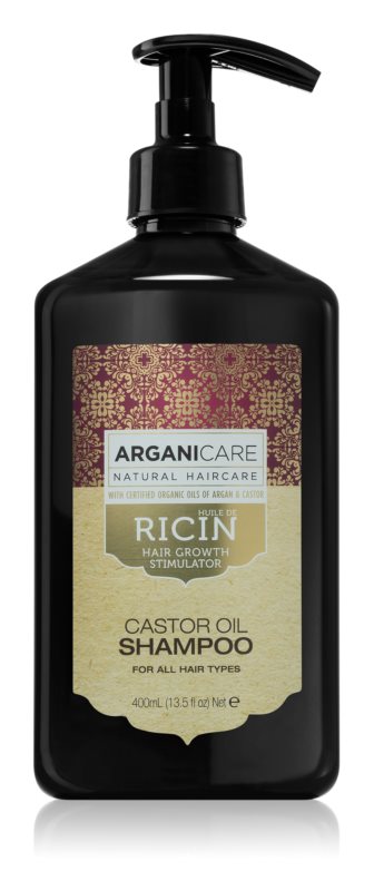 Arganicare Ricin Hair Growth Stimulator Castor Oil Shampoo 400 ml