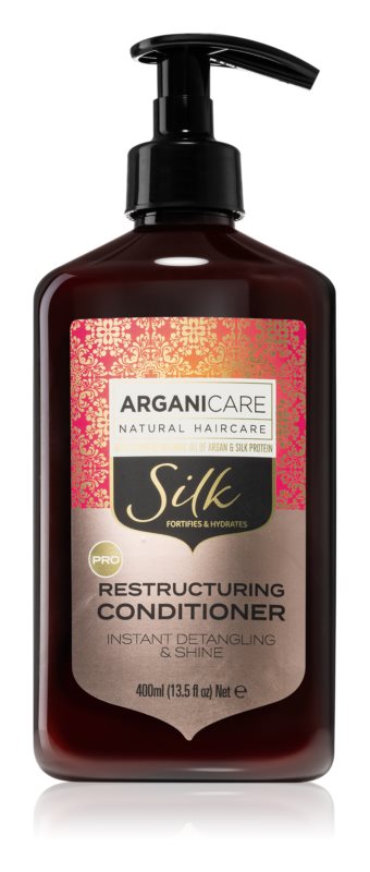 Arganicare Silk Protein Restructuring Conditioner 400 ml