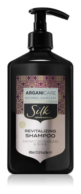 Arganicare Silk Protein revitalizing shampoo 400 ml