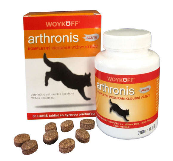 Woykoff Arthronis ACUTE Cheese Flavor 60 Tablets Vitamins for Dogs - mydrxm.com