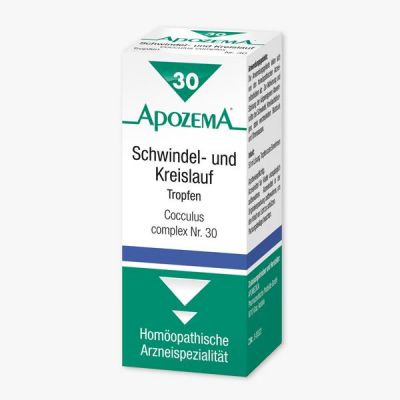 Apozema Vertigo and Circulatory Drops No. 30, 50ml