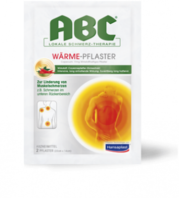 Hansaplast ABC warming plasters 2pcs