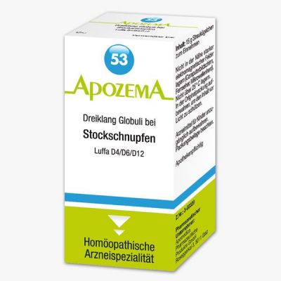 Apozema Dreiklang Globuli for stick rhinitis No. 53, 15ml