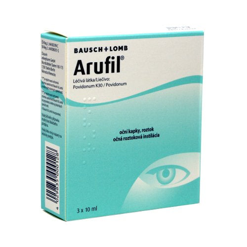 Arufil eye drops 3x10 ml dry eye treatment - mydrxm.com
