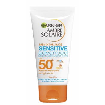 Garnier Ambre Solaire Sensitive Advanced Kids SPF50 + Protective Cream 50 ml - mydrxm.com