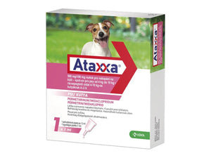 Ataxxa spot-on for dogs from 4 kg to 10 kg 1x1 ml