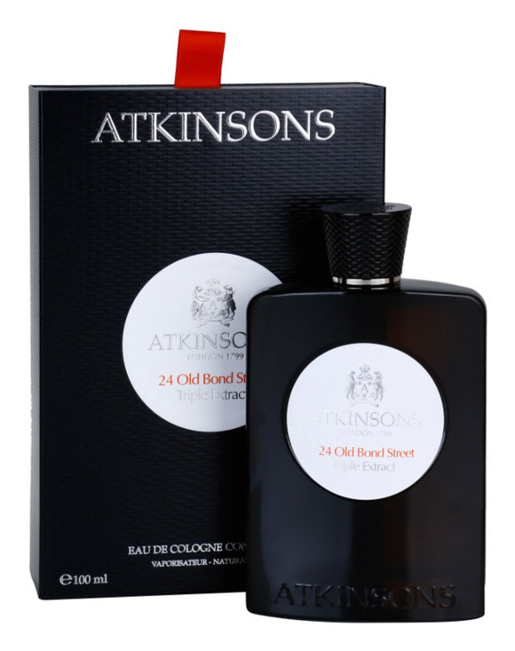 Atkinsons 24 Old Bond Street Triple Extract Eau de cologne for men 100 ml
