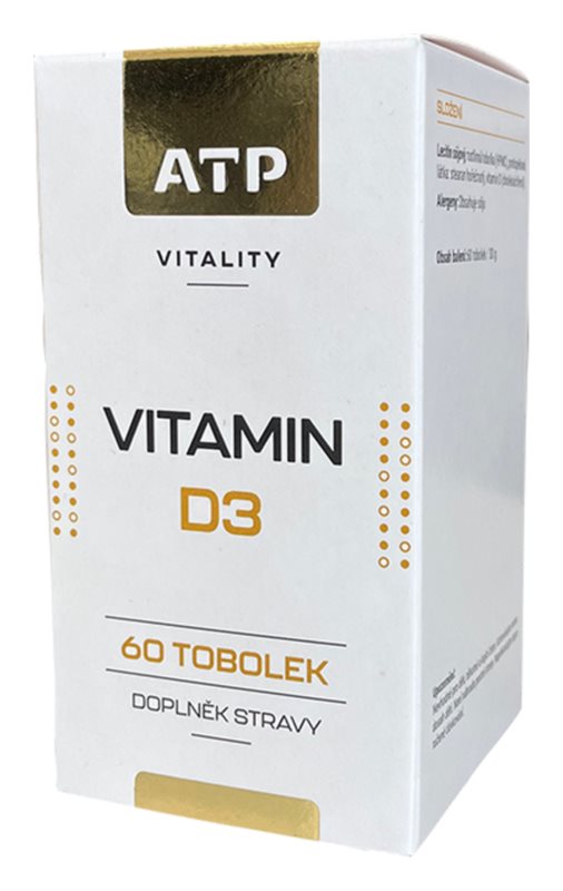 ATP Vitality Vitamin D3, 60 capsules