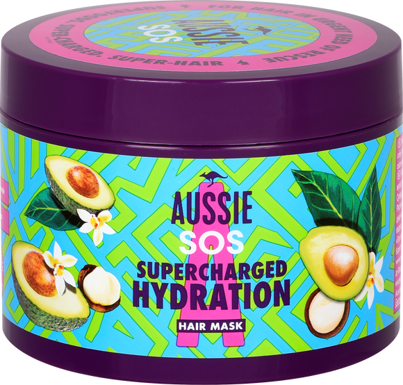 Aussie SOS Supercharged Hydration hair mask, 450 ml