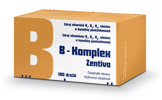 Zentiva B-Complex 100 dragees - mydrxm.com