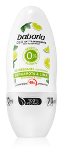Babaria Bergamot & Lime 48-hour antiperspirant roll-on 70ml