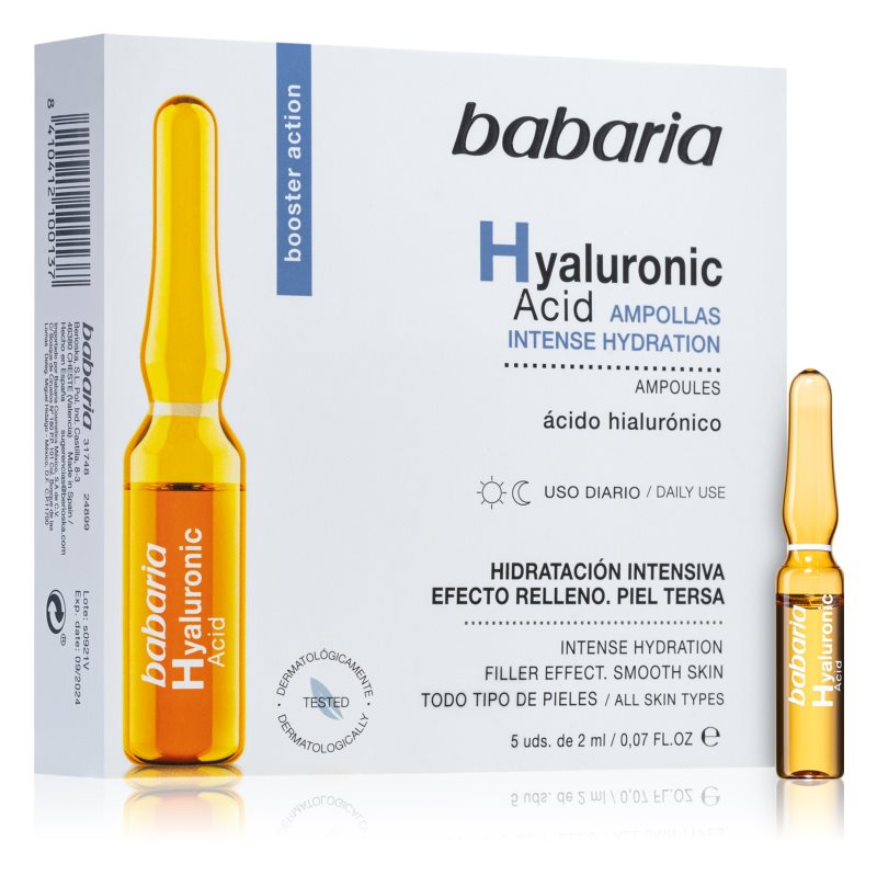 Babaria Hyaluronic Acid hyaluronic acid ampoules 5x2ml