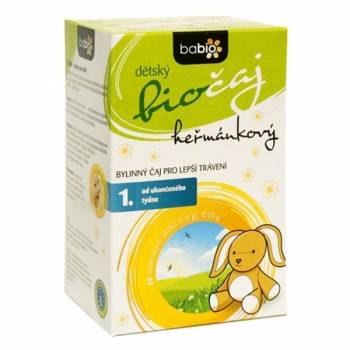 2 Pack Babio BIO baby chamomile tea infusion bags 40 x 1.5 g - mydrxm.com