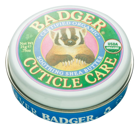 Badger Certified Organic Soothing Shea Butter Cuticle Care 21g
