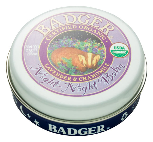 Badger Certified Organic Lavender & Chamomile Night-Night Balm 21g