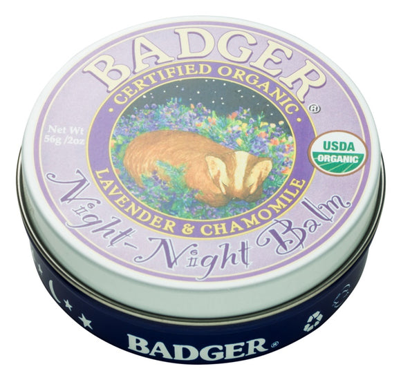 Badger Certified Organic Lavender & Chamomile Night-Night Balm 56g