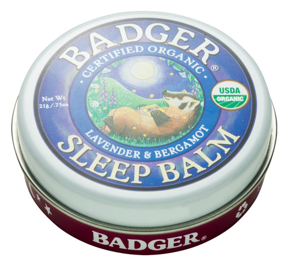 Badger Certified Organic Lavender & Bergamot Sleep Balm 21g