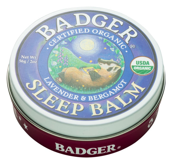 Badger Certified Organic Lavender & Bergamot Sleep Balm 56g