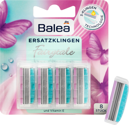 Balea spare razor heads Fairytale, 8 pcs