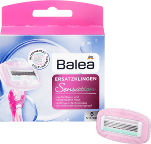 Balea spare razor heads Sensation, 6 pcs
