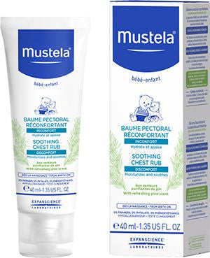 Mustela Soothing Chest Rub 40 ml