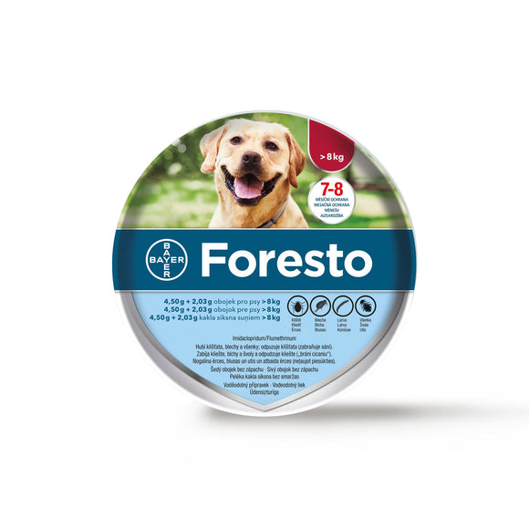 Foresto 4.50g + 2.03g collar for dogs over 8kg - mydrxm.com