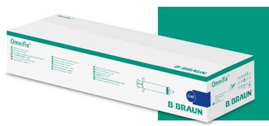 B.Braun syringe Omnifix® Luer Solo 3 ml | 100 pcs