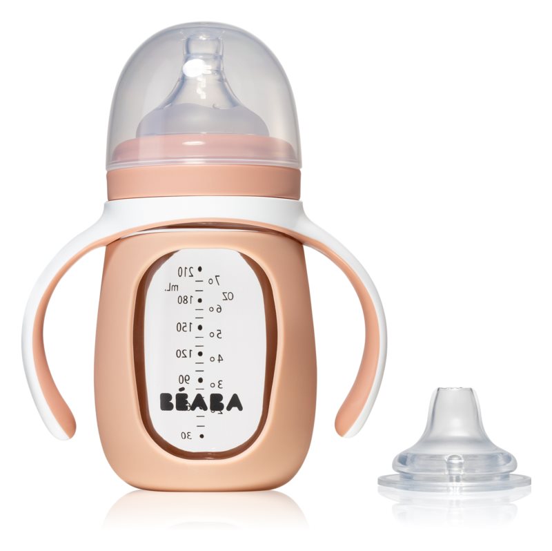 Beaba Learning bottle 3-in-1 learning bottle Pink 210 ml