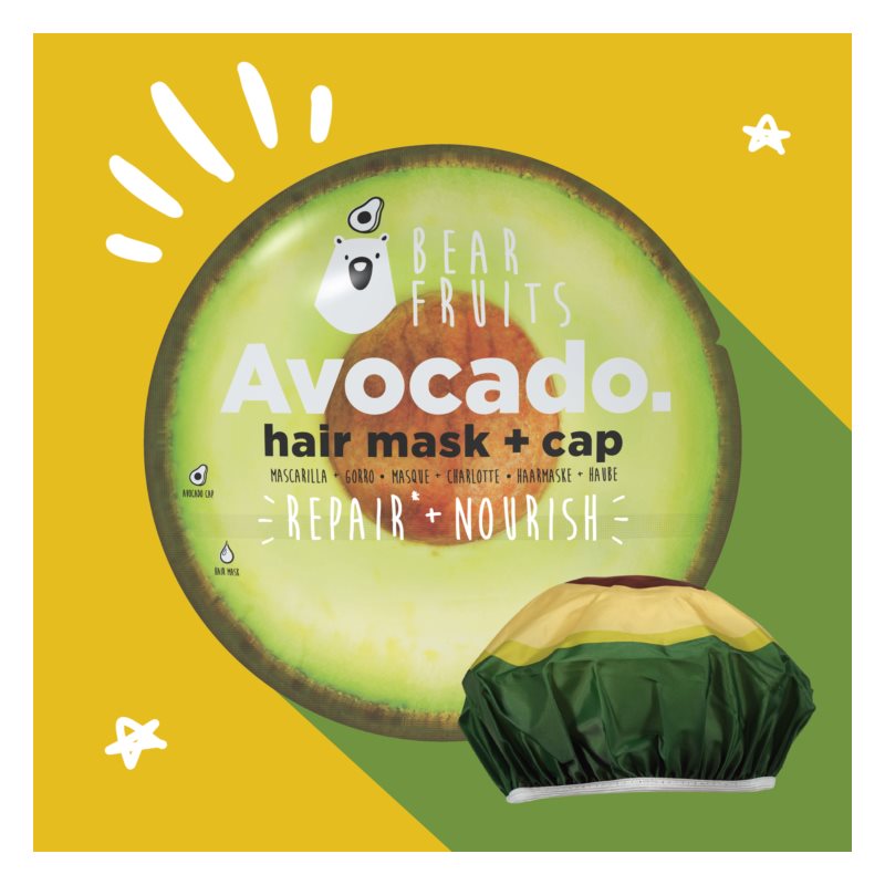 Bear Fruits Avocado deeply nourishing hair mask