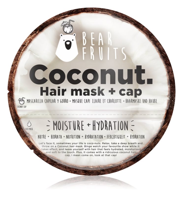 Bear Fruits Coconut moisturizing hair mask