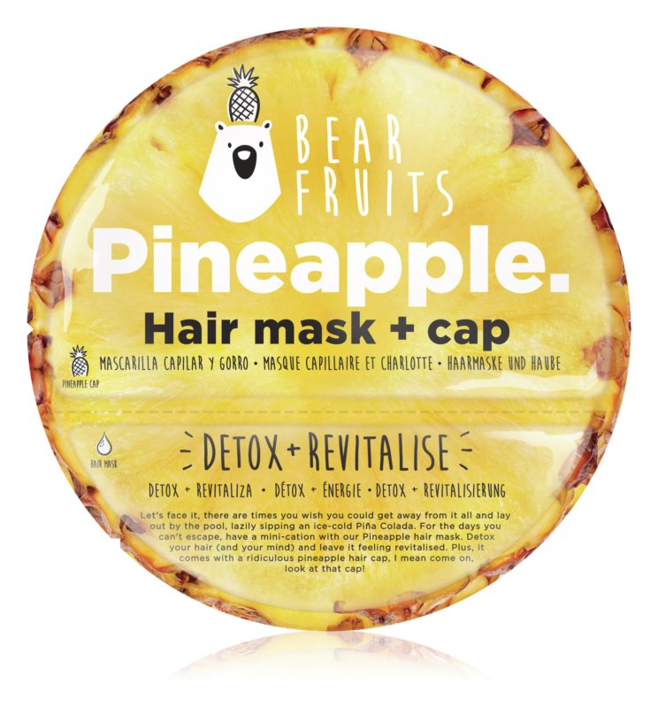 Bear Fruits Pineapple revitalizing hair mask